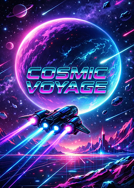 Cosmic Voyage Spaceship