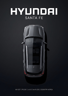 Hyundai Santa Fe Top View
