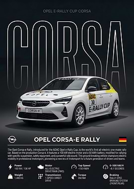 Opel Corsa-e Rally Car