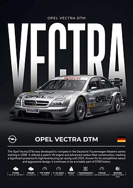 Opel Vectra DTM Race Car