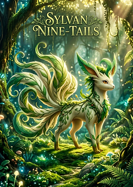 Sylvan Nine-Tails Fantasy Creature