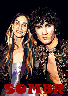 Pop Art Portrait of Two People