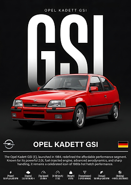 Opel Kadett GSI Hot Hatch