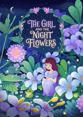 The Girl and the Night Flowers
