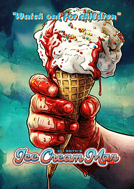 Bloody Ice Cream Man Poster