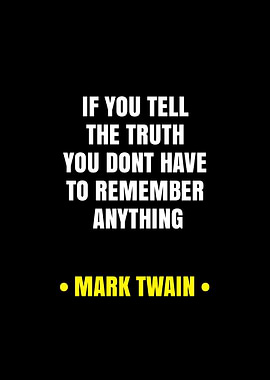 Mark Twain Quote on Truth