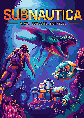 Subnautica Poster Art