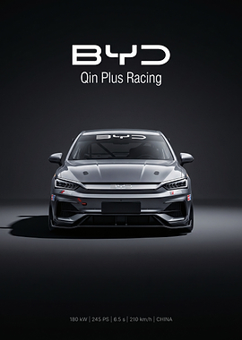 BYD Qin Plus Racing Car