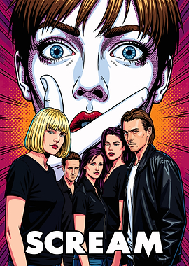 Scream Movie Poster Art