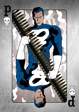 The Punisher: Punisher Playing Card