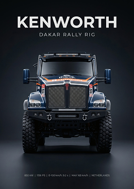 Kenworth Dakar Rally Rig