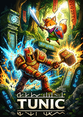 Tunic Game Art