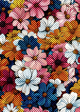 Vibrant Floral Pattern