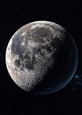 Full Moon Surface Outer Space