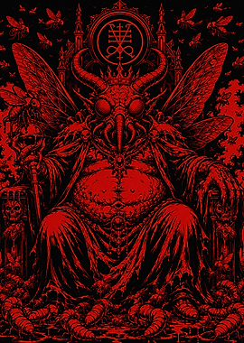 Demonic King of Flies Throne
