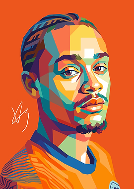 Pop Art Portrait of a Man
