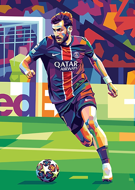 Football Player in Action