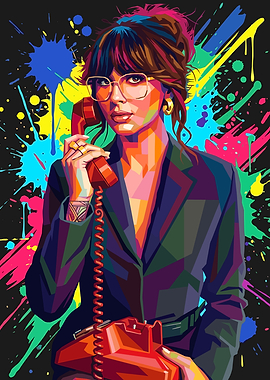 Ella Langley Pop Art Portrait