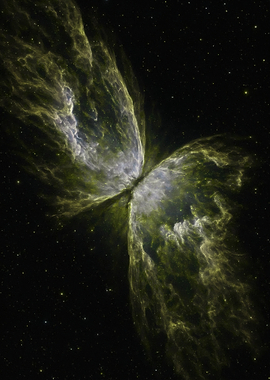 Hubble Butterfly Nebula NGC 6302 – Deep Space Galaxy