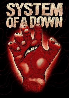 System of a Down Hand Eye Art