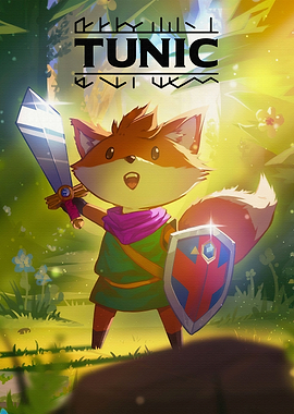 Tunic Fox with Sword and Shield