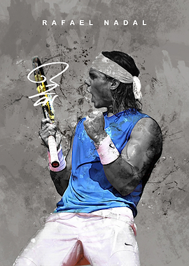 Rafael Nadal Tennis Champion