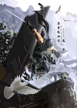 Ninja Gaiden Ryu Hayabusa Action Pose