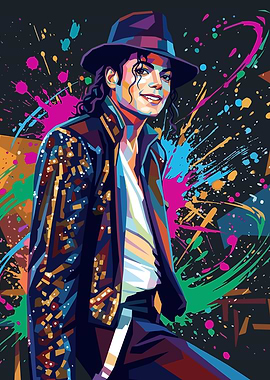 Michael Jackson Pop Art Portrait