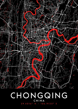 Chongqing Dark Map