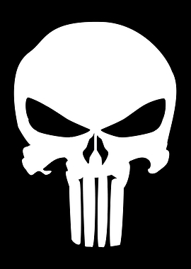 The Punisher: Iconic Comic Skull