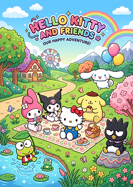 Hello Kitty and Friends Picnic