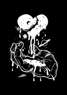 Cosmic Heart Drip