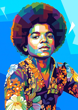 Michael Jackson Pop Art Portrait