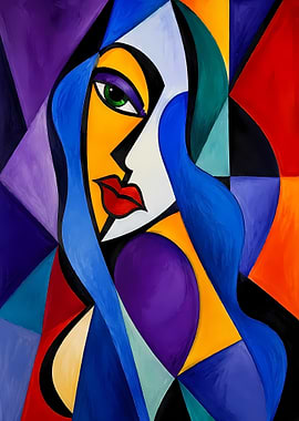 Abstract Portrait of a Woman