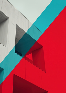 Modern Architecture - Bauhaus Geometry – Architectural Abstraction