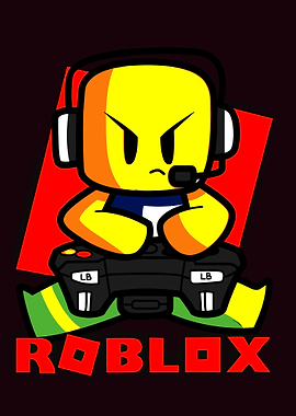 Roblox Gamer with Controller