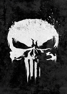 The Punisher: Grunge Skull