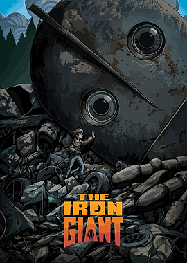 The Iron Giant and Hogarth