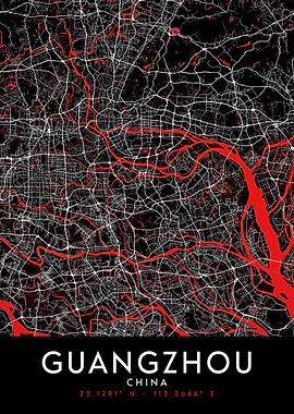 Guangzhou Dark Map