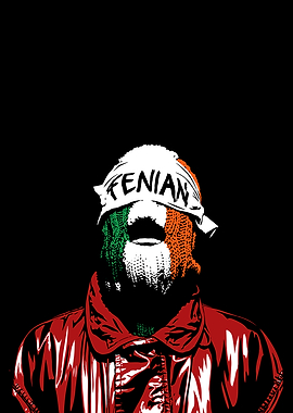 Fenian Masked Figure