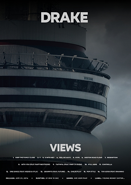 Drake Views Album Cover