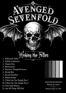 Avenged Sevenfold Waking the Fallen Album Art