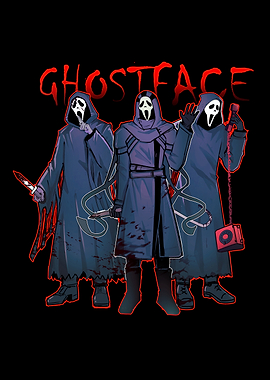 Ghostface Trio with Weapons