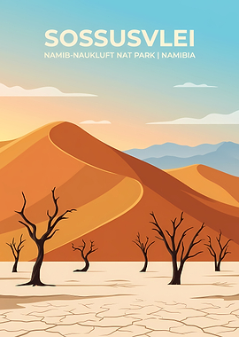 Sossusvlei Desert Landscape
