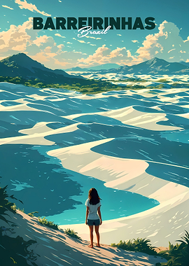 Contemplating the Ethereal Lencois Maranhenses