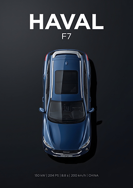 Haval F7 Top View