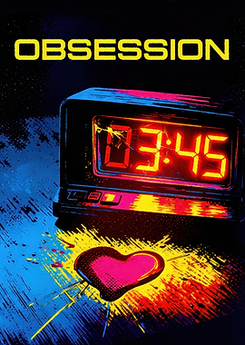 Obsession Digital Alarm Clock Heart