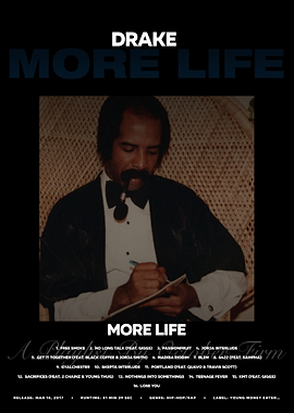 Drake More Life Album Cover