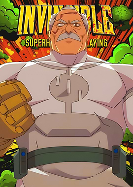 Invincible Superhero Artwork