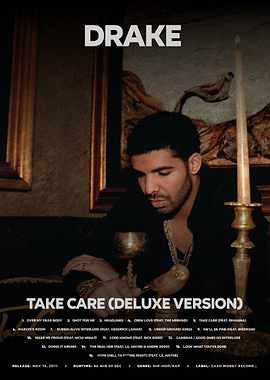 Drake Take Care Album Cover